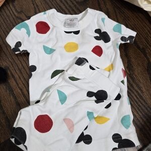 Hanna Disney Short Sleeves Pj Set